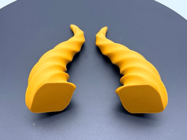 Swirled Demon Horns for Cosplay & Headpieces