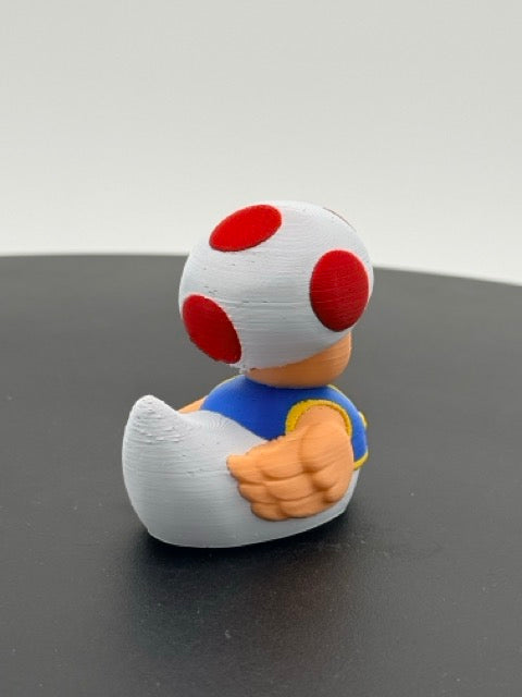 Red Spotted Mushroom Cap Duck