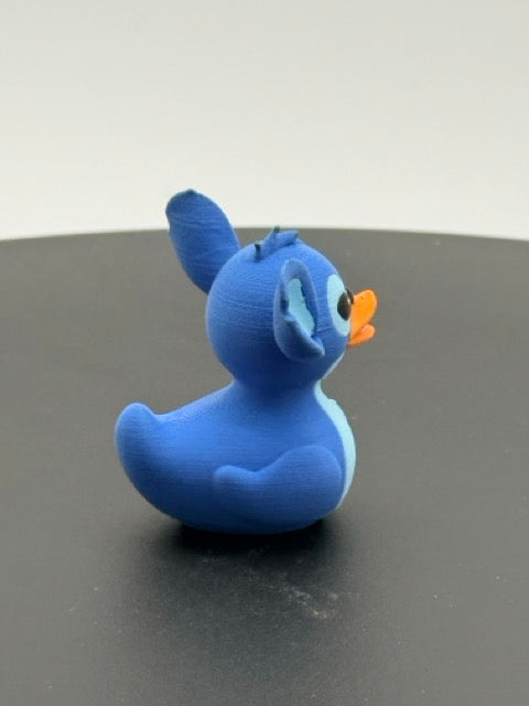 Alien Experiment Blue Monster Duck