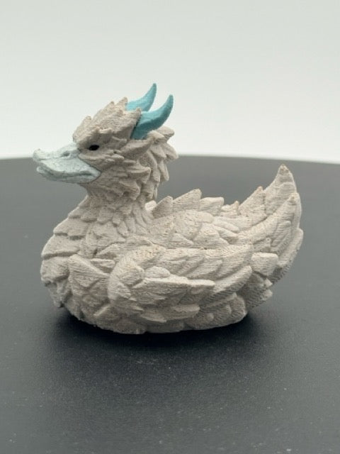 Elemental Stone Wyrm Dashboard Duck