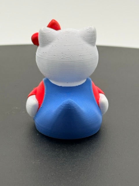 Red Bow Feline Cruiser Duckie