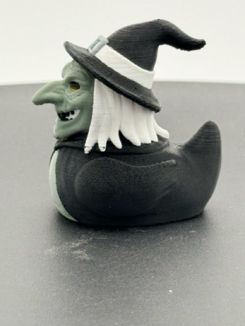 Evil Sorceress Hag Dashboard Duck