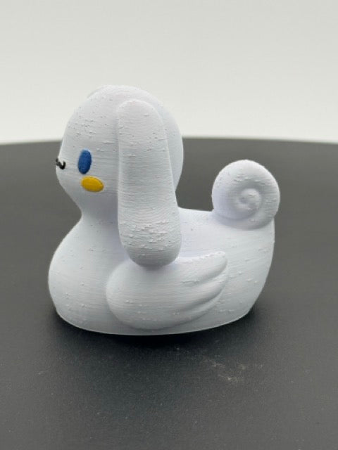 Fluffy Cinnamon Tail Puppy Duck