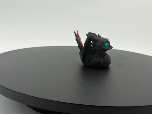 Dark Night Dragon Duck