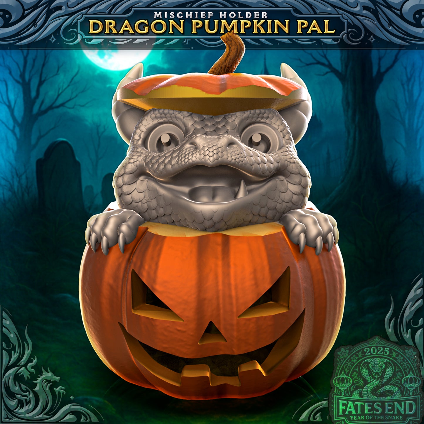 Dragon Pumkin Pal