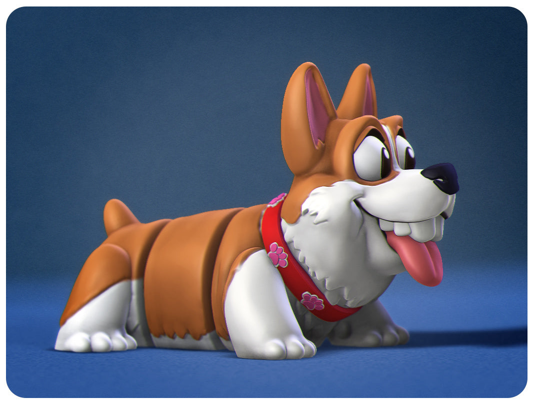 Happy Corgi