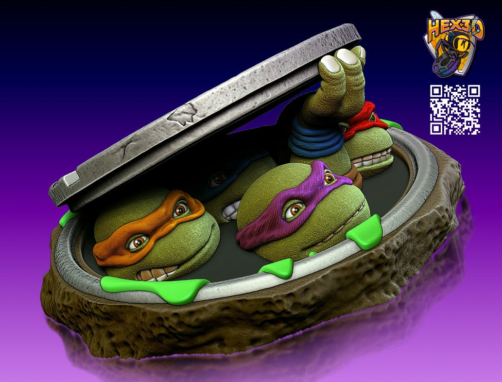 TMNT Sewer Display
