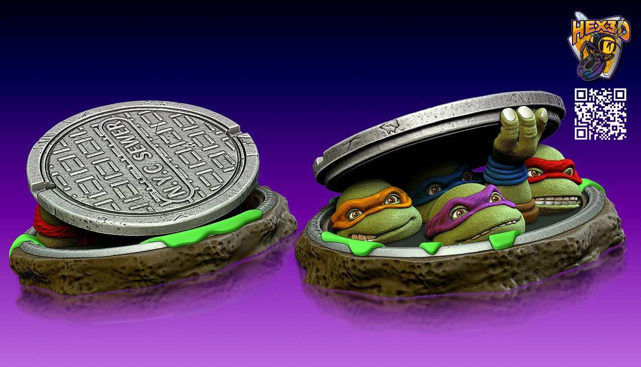 TMNT Sewer Display