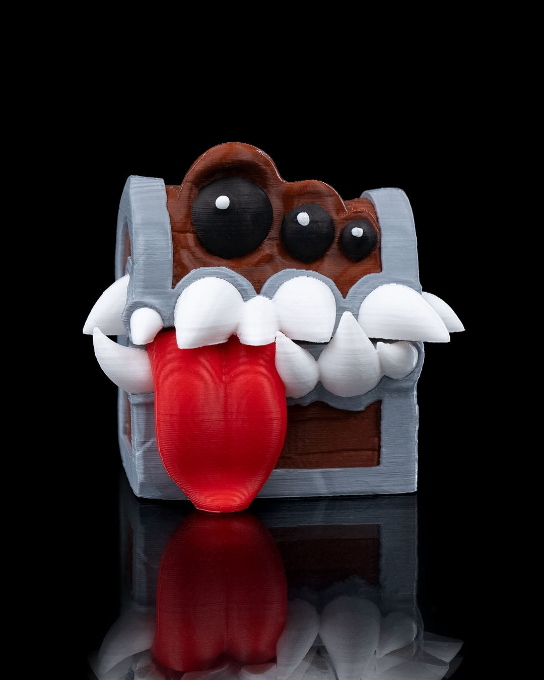 Mimic Chest Keychain