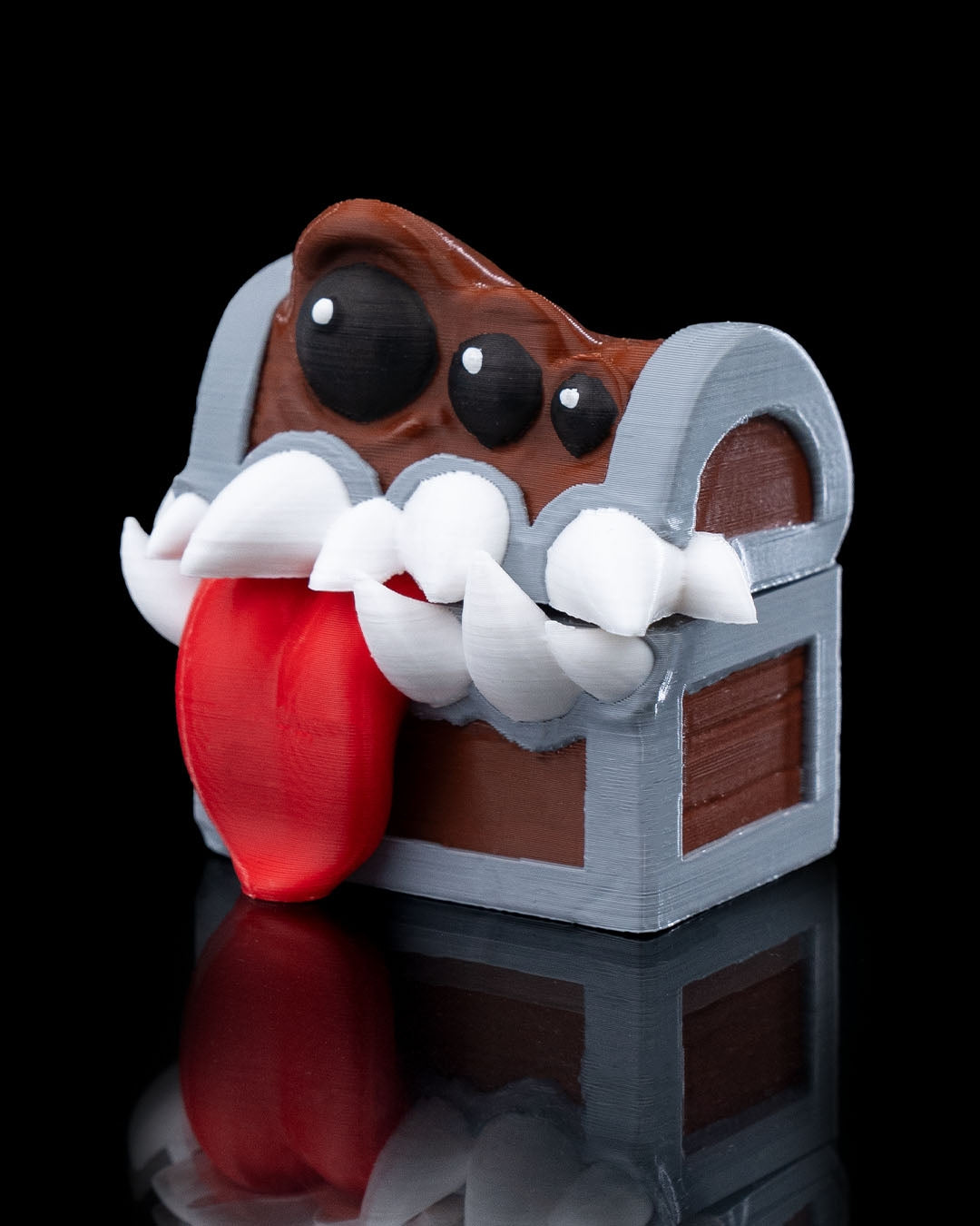 Mimic Chest Keychain