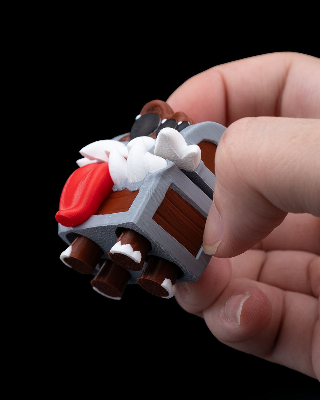 Mimic Chest Keychain