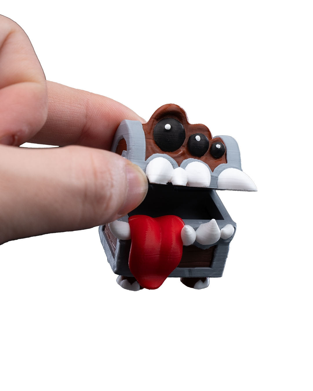 Mimic Chest Keychain