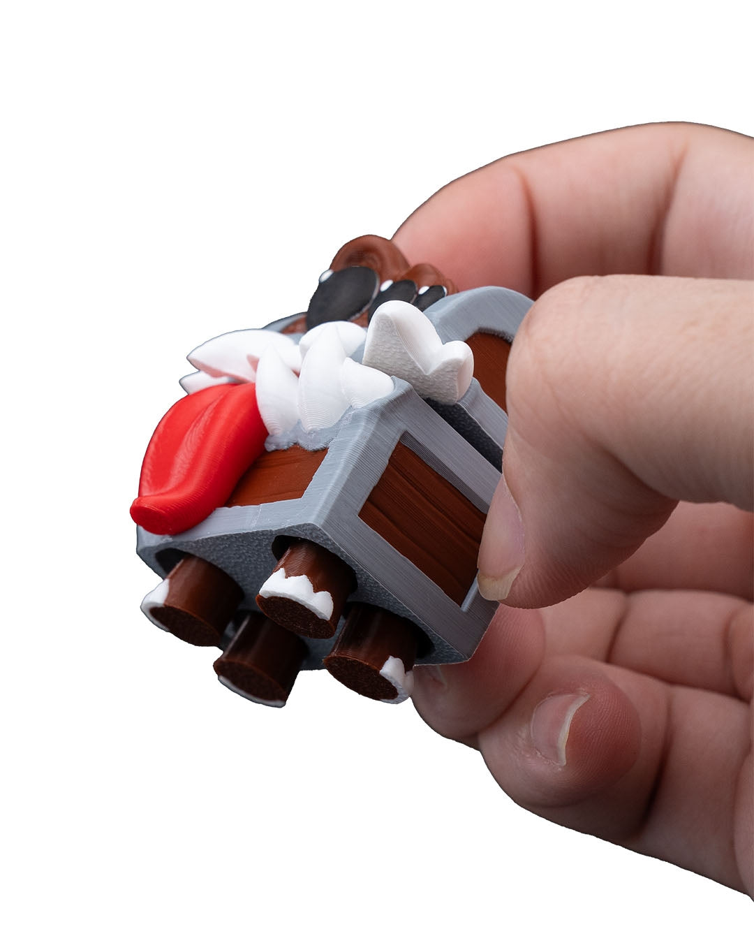 Mimic Chest Keychain