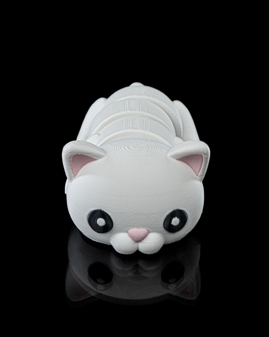 Flexi Kitty Keychain