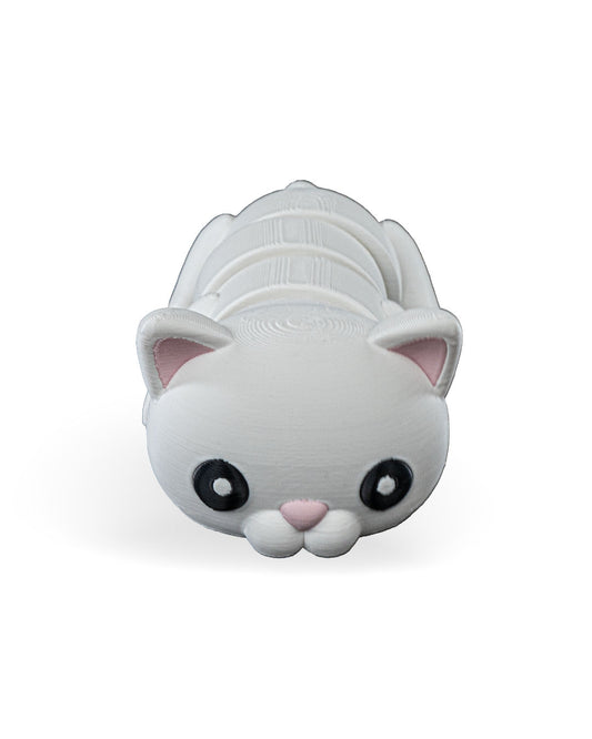 Flexi Kitty Keychain