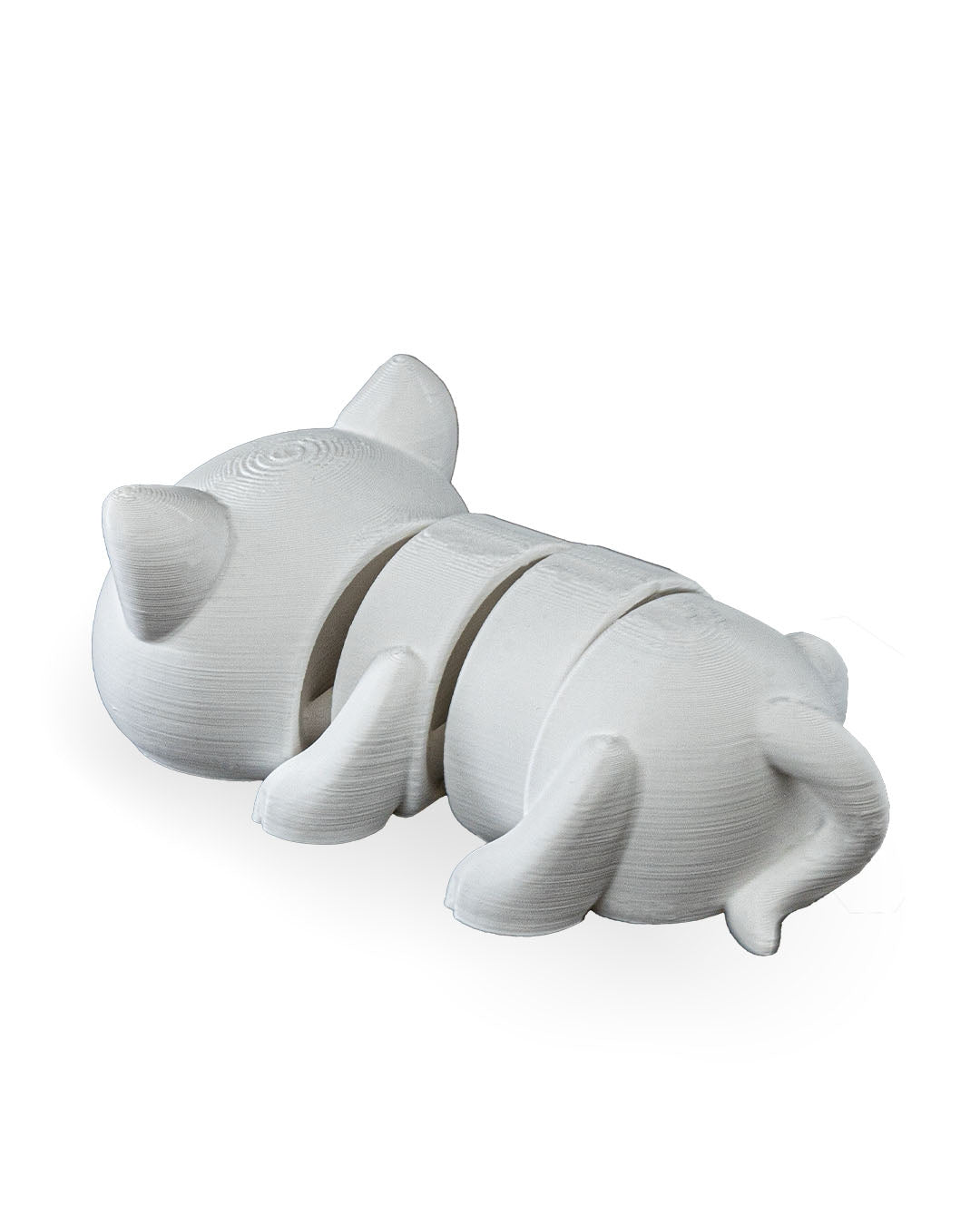 Flexi Kitty Keychain
