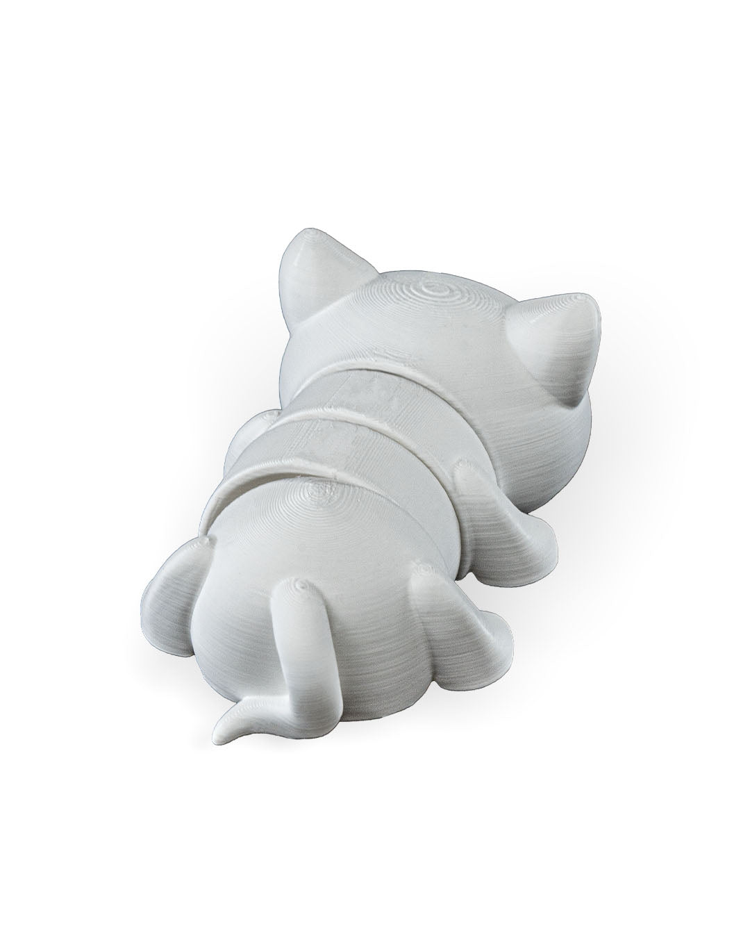 Flexi Kitty Keychain