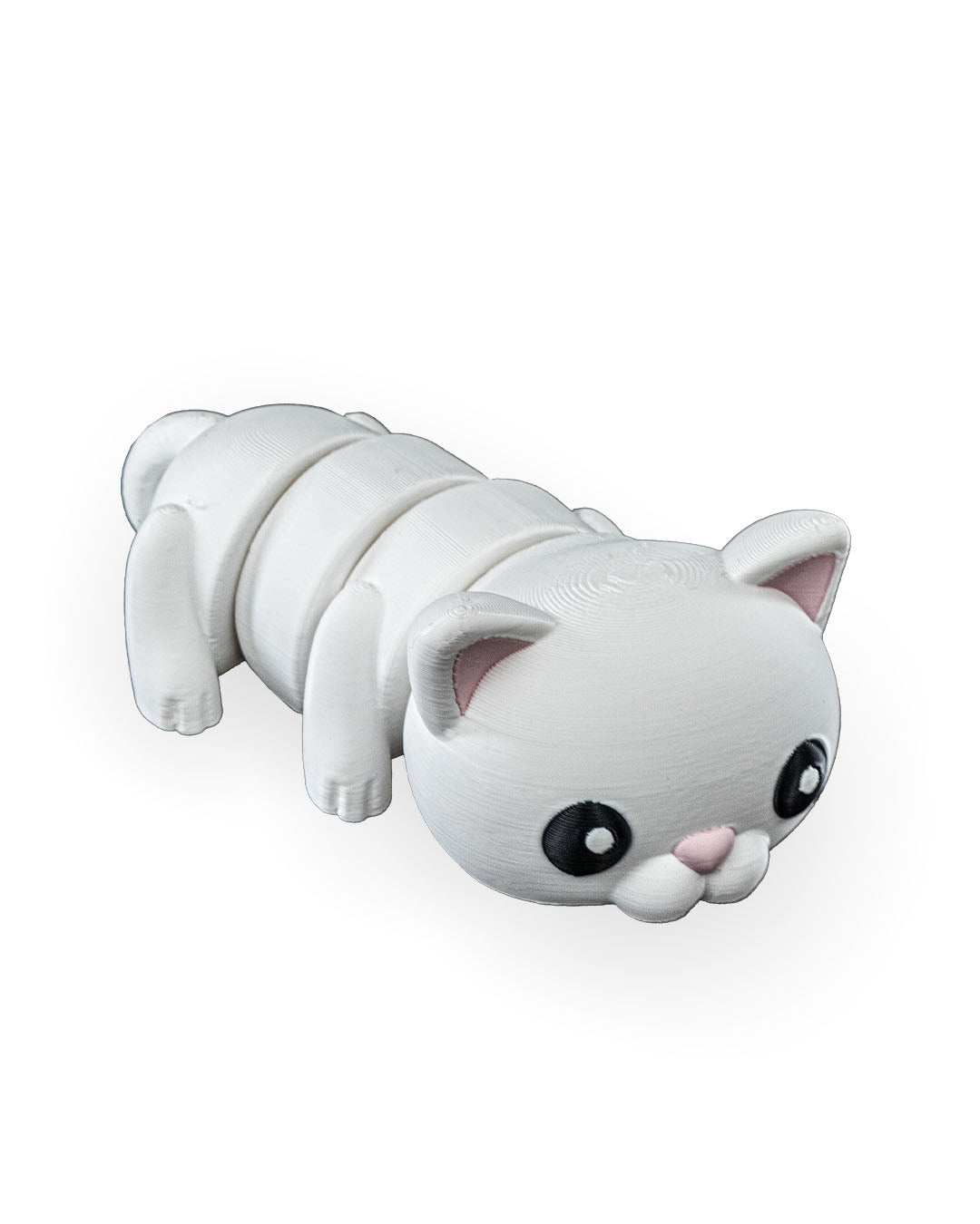 Flexi Kitty Keychain