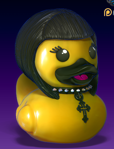 Goth Duck