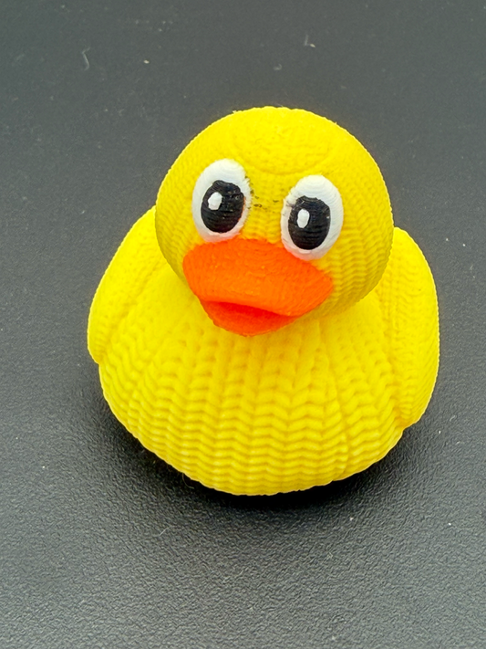 Knitted Duck