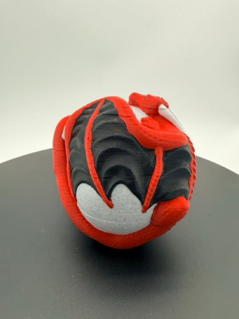 Skull with Dragon Dice Tower