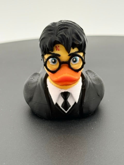 The Boy Wizard Duck – Magical School Student Collectible