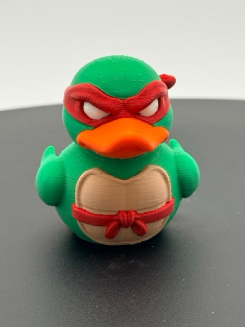 The Rebel Turtle Duck – Red Masked Martial Arts Brawler