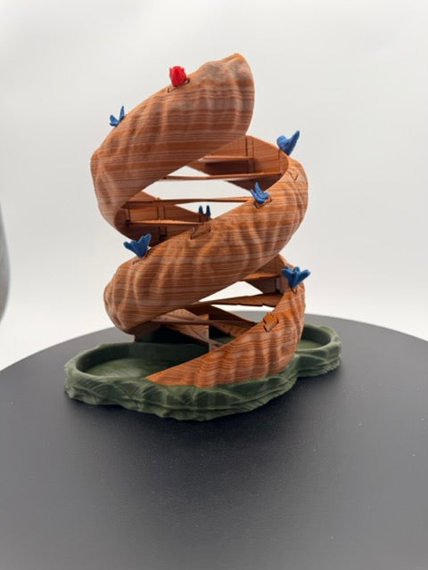 The Gnarled Grove Twisting Tree Dice Tower
