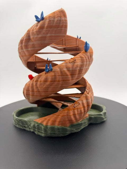 The Gnarled Grove Twisting Tree Dice Tower