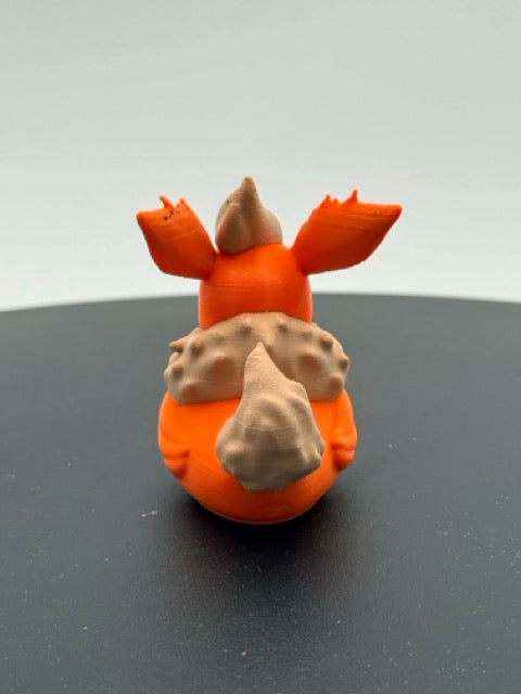 Fiery Evolution Fox Duck