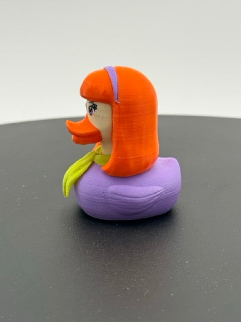 Purple Fashionista Sleuth Duck