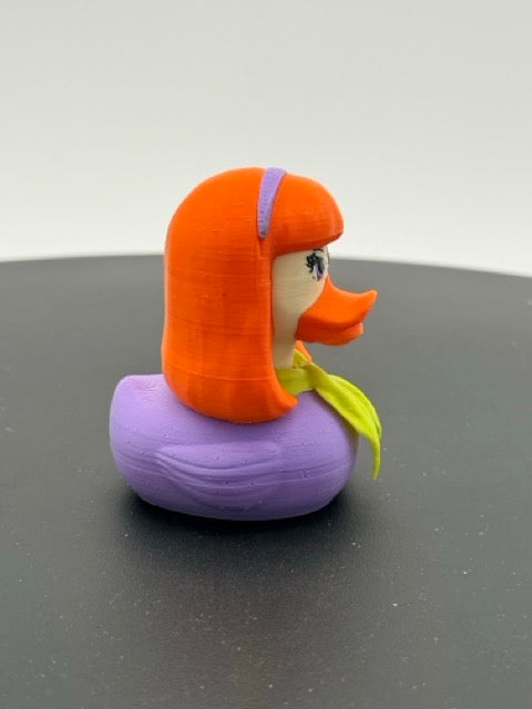 Purple Fashionista Sleuth Duck