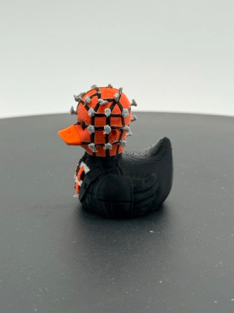 Grid-Head Horror Priest Duck