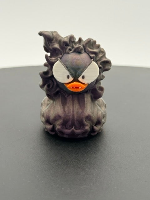 Spooky Purple Gas Orb Duck
