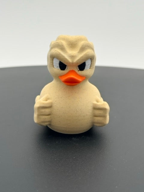 Floating Rock Fist Monster Duck