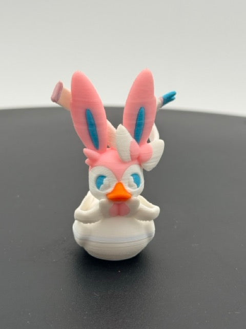 Pastel Ribbon Fairy Fox Cruiser Duckie