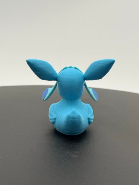 Frosty Diamond-Eared Ice Fox Cruiser Duckie