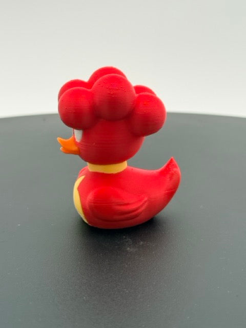 Flame Bubble Hatchling Cruiser Duckie