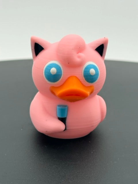 Pink Balloon Pop Diva Cruiser Duckie