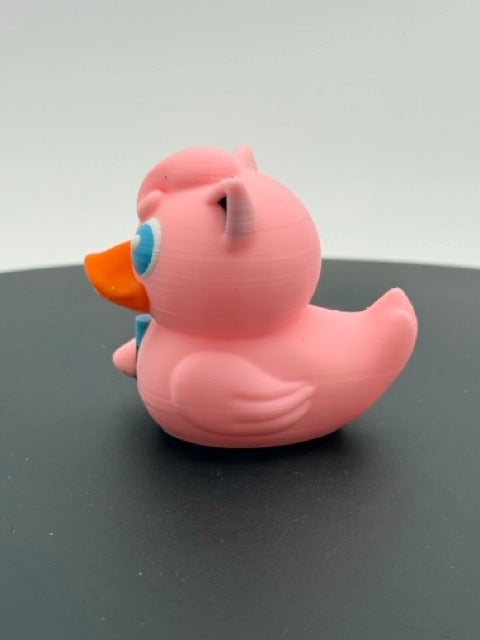 Pink Balloon Pop Diva Cruiser Duckie