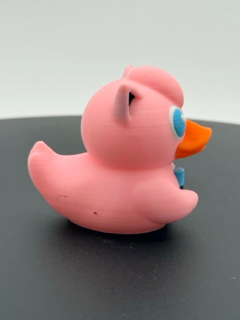 Pink Balloon Pop Diva Cruiser Duckie