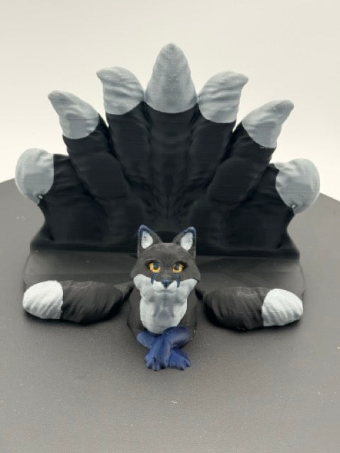 Nine-Tailed Kitsune Fox Switch Display Dock