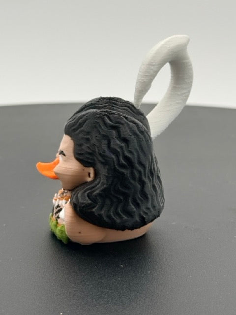 Polynesian Demigod Dashboard Duck