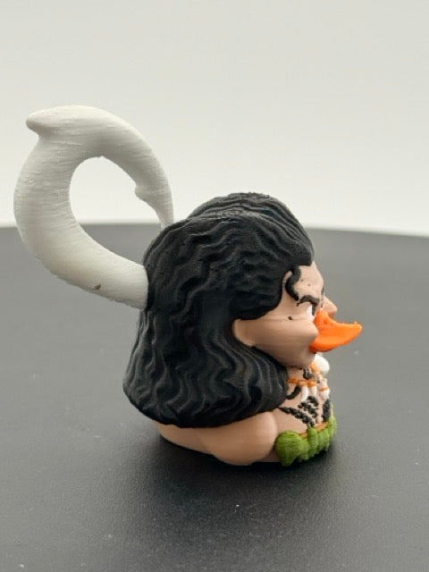 Polynesian Demigod Dashboard Duck