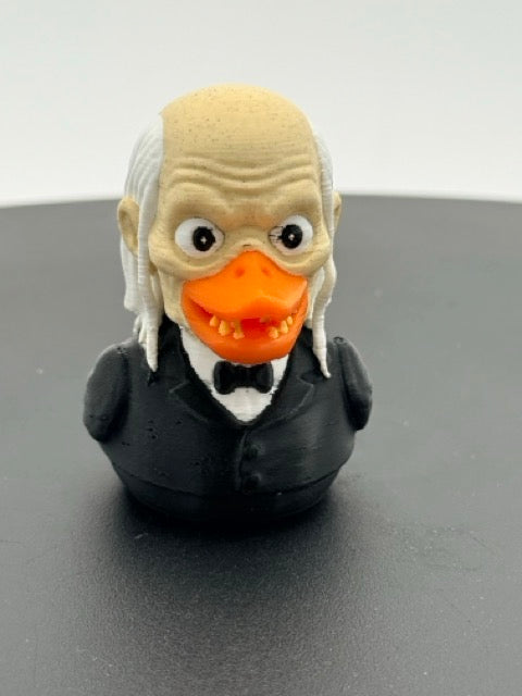 Ghoulish Crypt Guardian Dashboard Duck