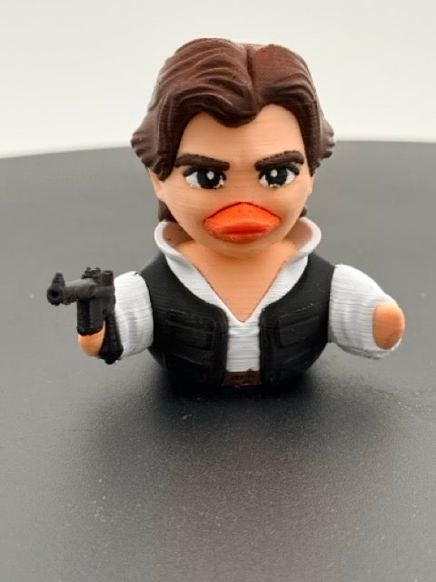 Space Smuggler Captain Dashboard Duck
