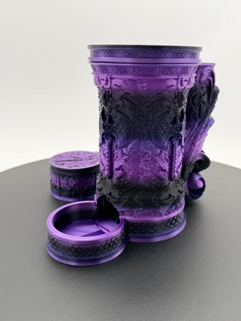 Barbarian Dice Tower Tankard with Dice Vault