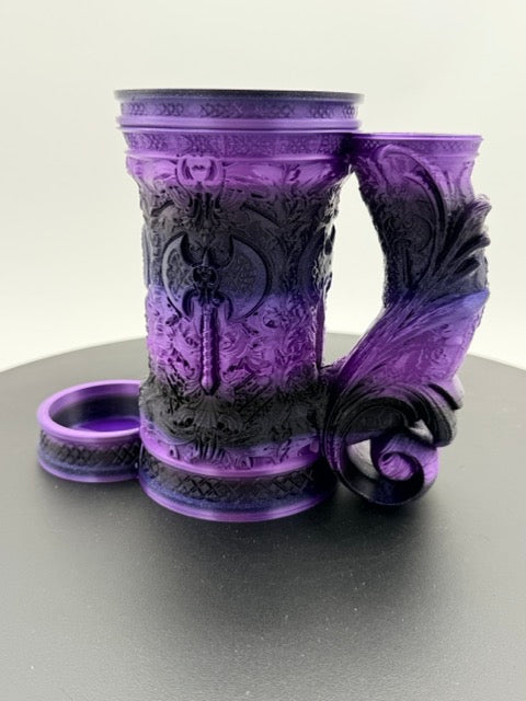 Barbarian Dice Tower Tankard with Dice Vault
