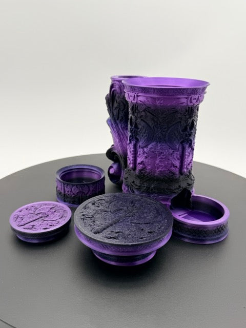 Barbarian Dice Tower Tankard with Dice Vault
