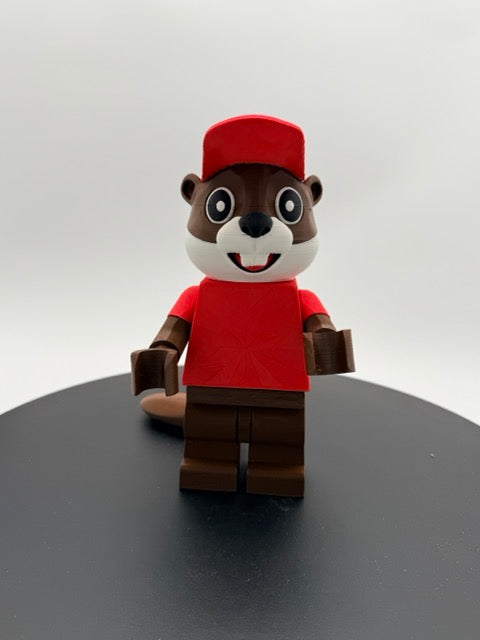 Texas Roadtrip Beaver Giant Block Figure